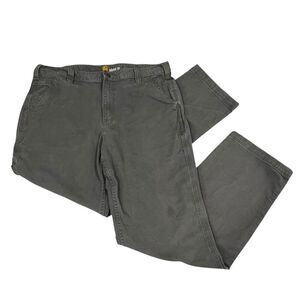Carhartt Mens Rugged Relaxed Fit Pants 36x32 Grey Work Pants